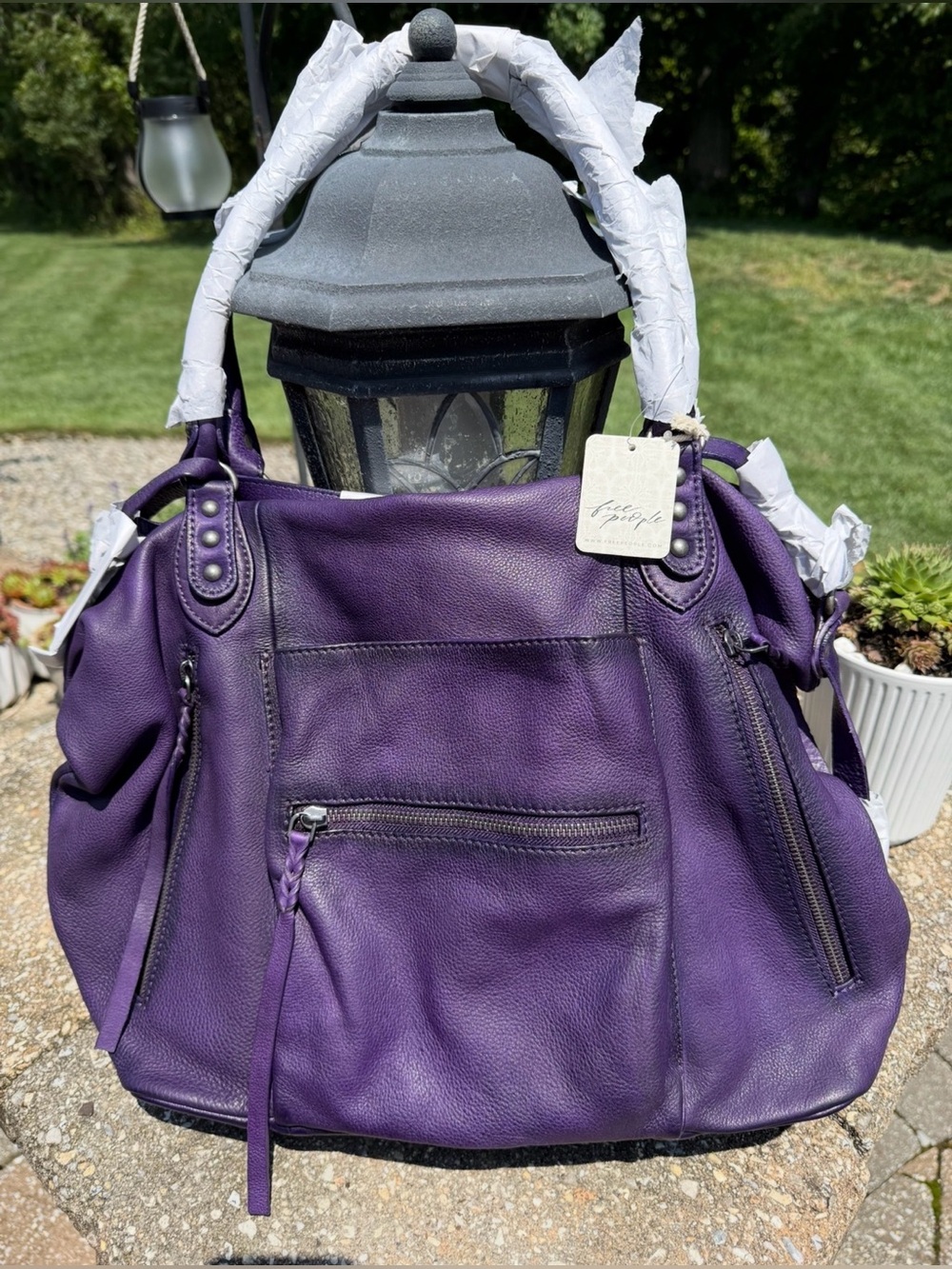 We The Free Emerson Tote Bag 
LARGE-MIDNIGHT ORCHARD-NWT